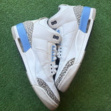 Jordan UNC 3s Size 12