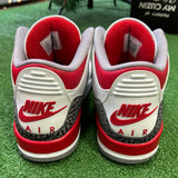 Jordan Fire Red 3s Size 1