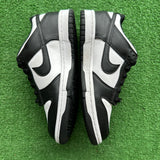 Nike Black White Low Dunk Size 6.5Y