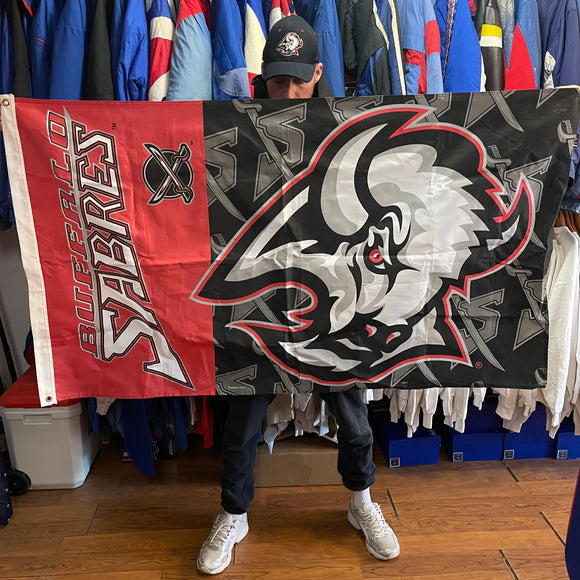 Vintage Buffalo Sabres Flag