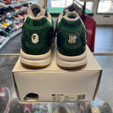 Adidas X Bape Green Undefeated ZX 8000 Size 12