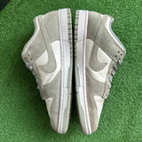 Nike White Light Pumice Low Dunk (Missing Insoles) Size 9.5