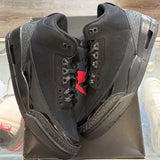 Jordan Black Cat 3s Size 10.5