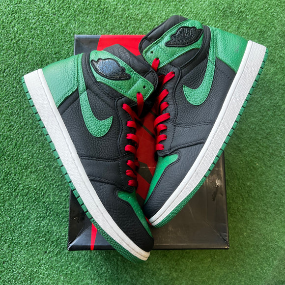 Jordan Pine Green 1s Size 9
