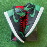 Jordan Pine Green 1s Size 9