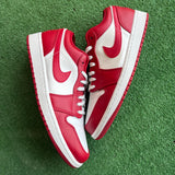 Jordan Gym Red Low 1s Size 9