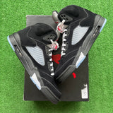 Jordan Black Metallic 5s Size 13
