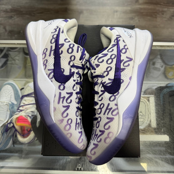 Nike Kobe Court Purple Protro 8s Size 12