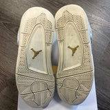 Jordan Metallic Gold 4s Size 12W/10.5M