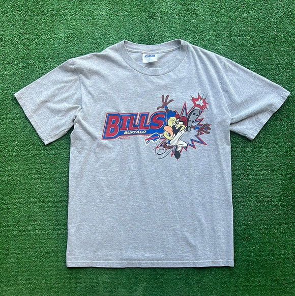 Vintage Buffalo Bills Taz Tee Size L