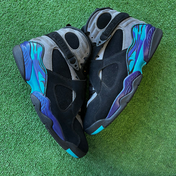 Jordan Aqua 8s Size 10
