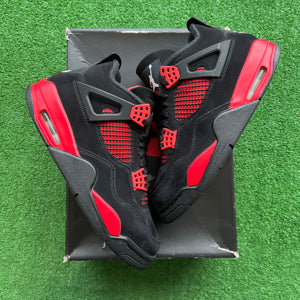 Jordan Red Thunder 4s Size 8