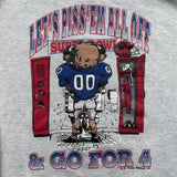Vintage Buffalo Bills Piss Em All Off Crewneck Size L