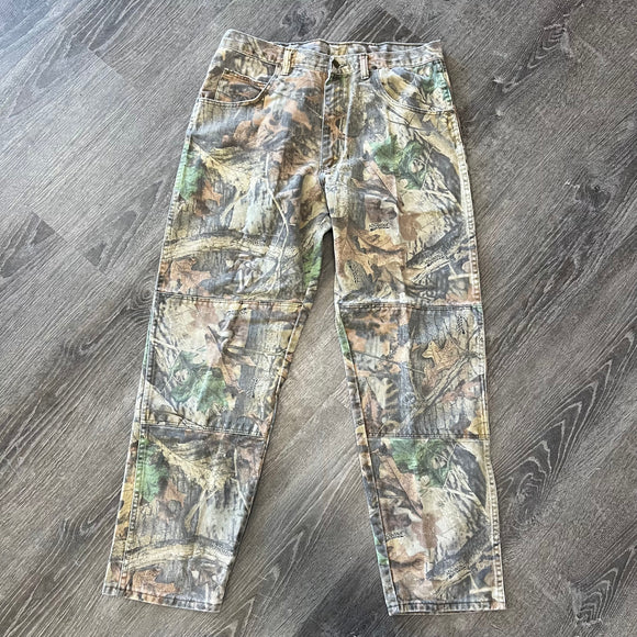 Vintage Wrangler Camo Pants Size 34