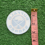 Vintage Buffalo Sabres Window Decal Sticker
