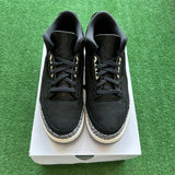 Jordan Off Noir 3s Size 12W/10.5M