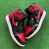 Jordan Patent Bred 1s Size 5Y