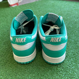 Nike Clear Jade Low Dunks Size 9.5