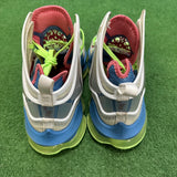 Nike LeBron Ditch Blue Lime Glow 19s Size 10.5
