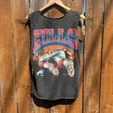 Vintage Buffalo Bills Chopped and Cropped Tee Size M