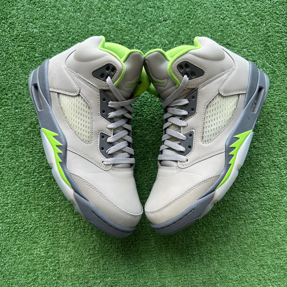 Jordan Green Bean 5s Size 11