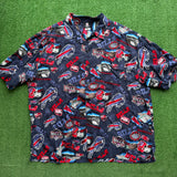 Vintage Buffalo Bills Hawaiian Shirt Size 2XL