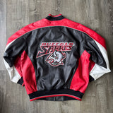 Vintage Buffalo Sabres Leather Jacket Size L