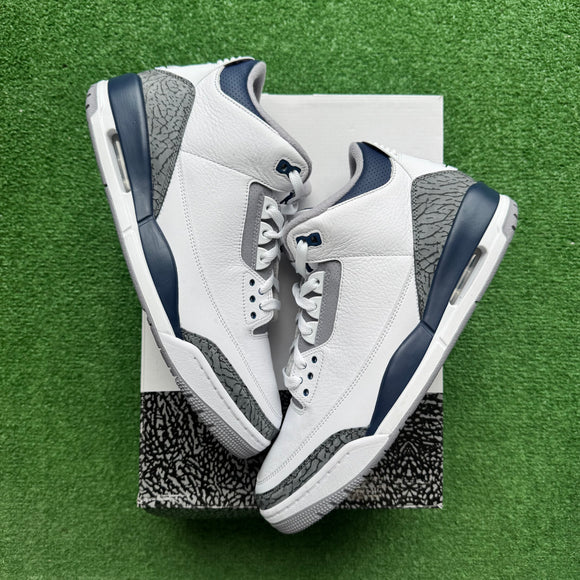 Jordan Midnight Navy 3s Size 13