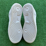 Nike Supreme White Low Air Force 1s Size 8