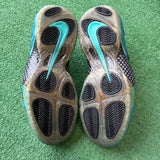 Nike Electric Blue Foamposite Size 10.5