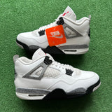 Jordan White Cement 4s Size 12