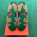 Jordan Green Gatorade 6s Size 11