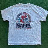 Vintage Buffalo Bills Squish the Fish Tee Size L