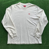 Supreme Small Box Logo Longsleeve Tee Size L