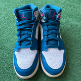 Jordan Paint Stroke Mid 1s Size 6Y
