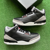 Jordan Black Cement 3s Size 8