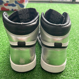Jordan Silver Toe 1s Size 8.5W/7M