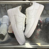 Nike White Low Air Force 1s Size 10.5