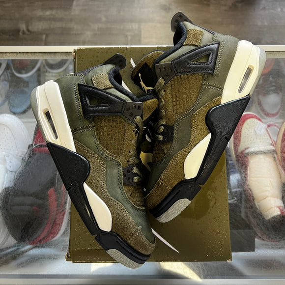 Jordan Craft Olive 4s Size 4.5Y