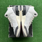 Jordan Reimagined White Cement 3s Size 9.5
