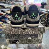 Jordan Green Glow 3s Size 10.5