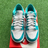 Nike Miami Dolphins Low Dunks Size 8