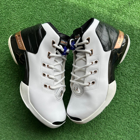Jordan Copper 17s Size 9