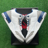 Jordan True Blue 3s Size 10.5