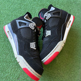 Jordan 2018 Bred 4s (Minor Oxidation On Shoes) Size 13