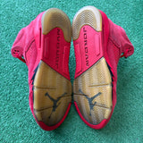 Jordan Red Suede 5s Size 7Y
