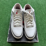 Jordan Reimagined White Cement 3s Size 10.5