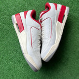 Jordan Varsity Red 2/3s Size 10