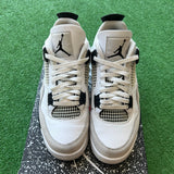 Jordan Military Black 4s Size 8.5