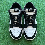 Nike Black White Low Dunk Size 9